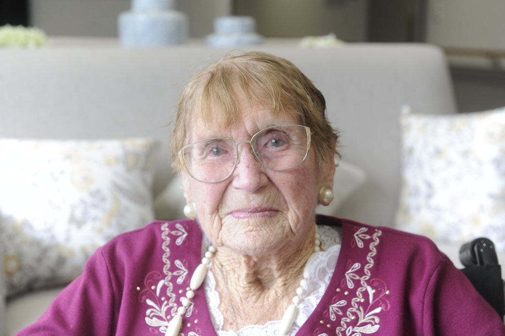 Irene Crispin, who loves greyhounds so much she wrote a letter to the Daily Examiner about her life training and owning greyhounds. Irene Crispin, who loves greyhounds so much she wrote a letter to the Daily Examiner about her life training and owning greyhounds.